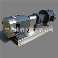 精工定制移动式高粘度耐腐蚀转子泵左右进出转子泵