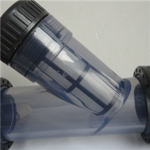 供应PVCY型过滤器UPVC透明过滤器（30目）