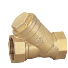 供应豪立信Y型铜过滤器内螺纹过滤器自来水过滤器4分DN15