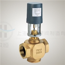 电动电子式比例积分、黄铜、螺纹、二通、单座调节阀电源AC24V