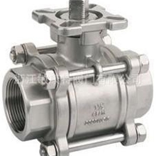 不锈钢三片式内螺纹高平台球阀三片式高平台丝扣球阀