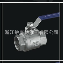 二片式球阀内螺纹球阀不锈钢球阀二段式球阀丝口球阀