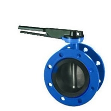 供应手柄法兰式碟阀D41X-10C，手动式法兰蝶阀