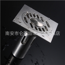 泊客不锈钢深水封防臭地漏下水道防臭宝阳台厨房卫生间洗衣机