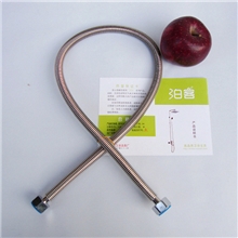 泊客不锈钢波纹软管热水器水龙头进水专用卫浴五金厂家批发