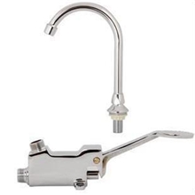 全铜脚踏龙头医用卫生龙头脚踏延时台盆龙头公共卫生龙头