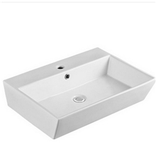 厂家直销7019b陶瓷艺术盆方形洗手盆酒店专用台上盆现货低价