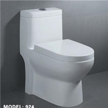 雅乐茄924节水虹吸式连体座便器"酒店宾馆最佳选择"座便器厂家
