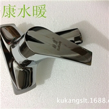 【酷康水暖洁具】厂家批发全铜名佳二联面脸1553単孔水龙头