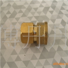 供应太阳能铝塑管接头内牙直接铜接头卡套直接