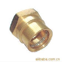 供应黄铜焊接外丝直通....