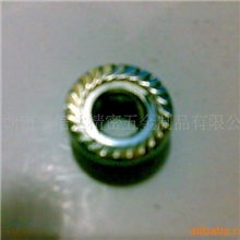 现货供应法兰面镀镍粗牙六角螺母/全金属螺母