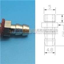 小插芯PTF06M5机械手治具气咀气管接头机械手配件