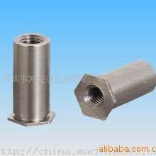 供应压铆螺母柱BSO4-M3-8/H6.35X8