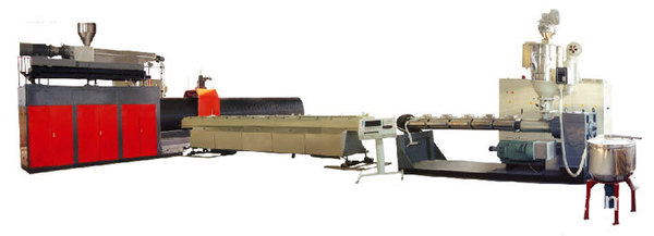 供应双臂缠绕大口径塑料排水管生产线