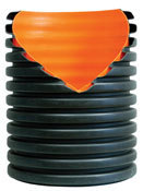 供应钢带增强双壁波纹PE排污管