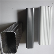 供应天沟成品檐槽落水管落水系统铝合金檐槽