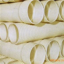 潍坊玉塑管业有限公司专业生产优质PVC-U双壁波纹管厂家直销