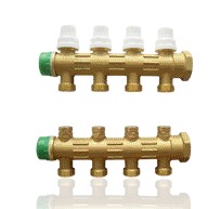 供应地暖分水器，调节型分集水器，智能分集水器,品牌KINGSHOW