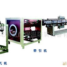 供应聚乙稀黑黄夹克管生产线|挤出机生产线|挤出机