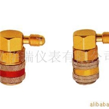 供应制冷配件90度快速接头QC15