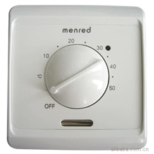 供应电子式采暖温控器,内置外限温控器