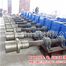 供应钢厂用2520/2848等耐热耐磨铸件悬臂辊推料器滚轮