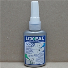 Loxeal55-03乐赛尔总代理螺纹锁固i密封防振动耐高温粘胶剂50G