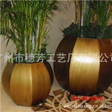 穗芳厂家供应方形组合花盆、六角花器、树脂花箱、方形玻璃钢花盆