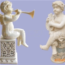 厂家供应玻璃钢儿童雕塑、校园文化雕塑、公园小孩雕塑、音乐雕塑