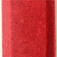 龙鼎无纺装饰厂供应优质紫红色防水吸声材料聚酯纤维吸音板吸声板