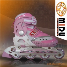 壮志骄阳&mdash;&mdash;MIDU密度畅销905直排闪光轮旱冰鞋溜冰鞋轮滑鞋