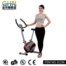 工厂直销双向惯轮家用磁控健身车6119A运动休闲健身单车