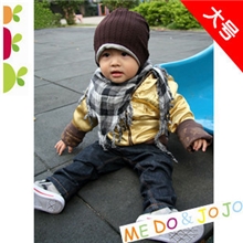 MJ原单麻花儿童冷帽麻花双面冷帽亲子帽儿童宝宝帽子童帽1002