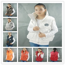 2013年秋冬新款女式棉背心女式羽绒马夹外套