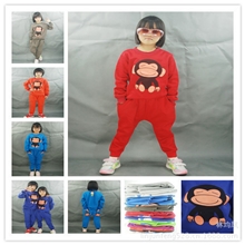 2013秋款童装童套装可爱卡通长袖长裤卫衣秋冬款