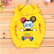 秋冬儿童卫衣卡通童卫衣男童加厚抓绒卫衣连帽爆款童卫衣