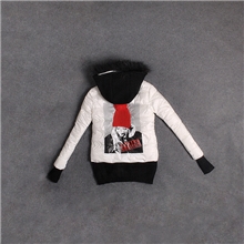 壁虎欧洲站13冬季新款好声音王拓小红帽同款加厚棉衣微信淘宝代理