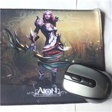 锁边中彩垫超薄锁边彩色鼠标垫20*24*1.3MMCF游戏鼠标垫