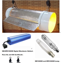 1000W6"coolTubegrowlight;玻璃管植物生长灯，电子镇流器