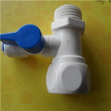 厂价批发一体式塑料进水三通球阀，用于净水机直饮饮家用净水器