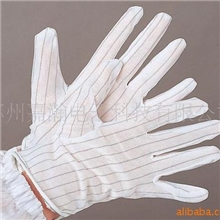 进口真导电丝防静电手套,真丝棉点塑手套,真丝防静电手套