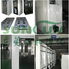 标准不锈钢智能语言风淋室设备，风淋传递窗