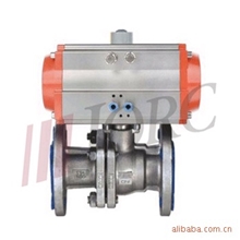 气动执行器，JAT气动执行器,气动法兰式球阀