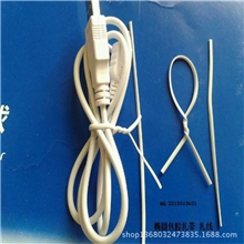 电源线扎线、椭圆形包胶扎带、铁芯包胶扎线、