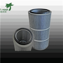 抗防静电喷塑喷台涂装滤芯除尘滤芯粉尘回收滤筒喷砂机滤芯