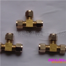 厂家供应加湿机用9.6黄铜三通