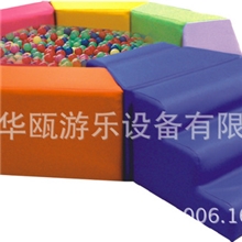 低价批发儿童游艺设施室内海洋球池八角形球池儿童游乐