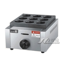 车轮饼炉|9孔燃气红豆饼机MDEB-06