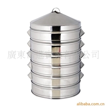 厂家供应不锈钢蒸笼全钢大小号蒸笼包子蒸笼不锈钢蒸格